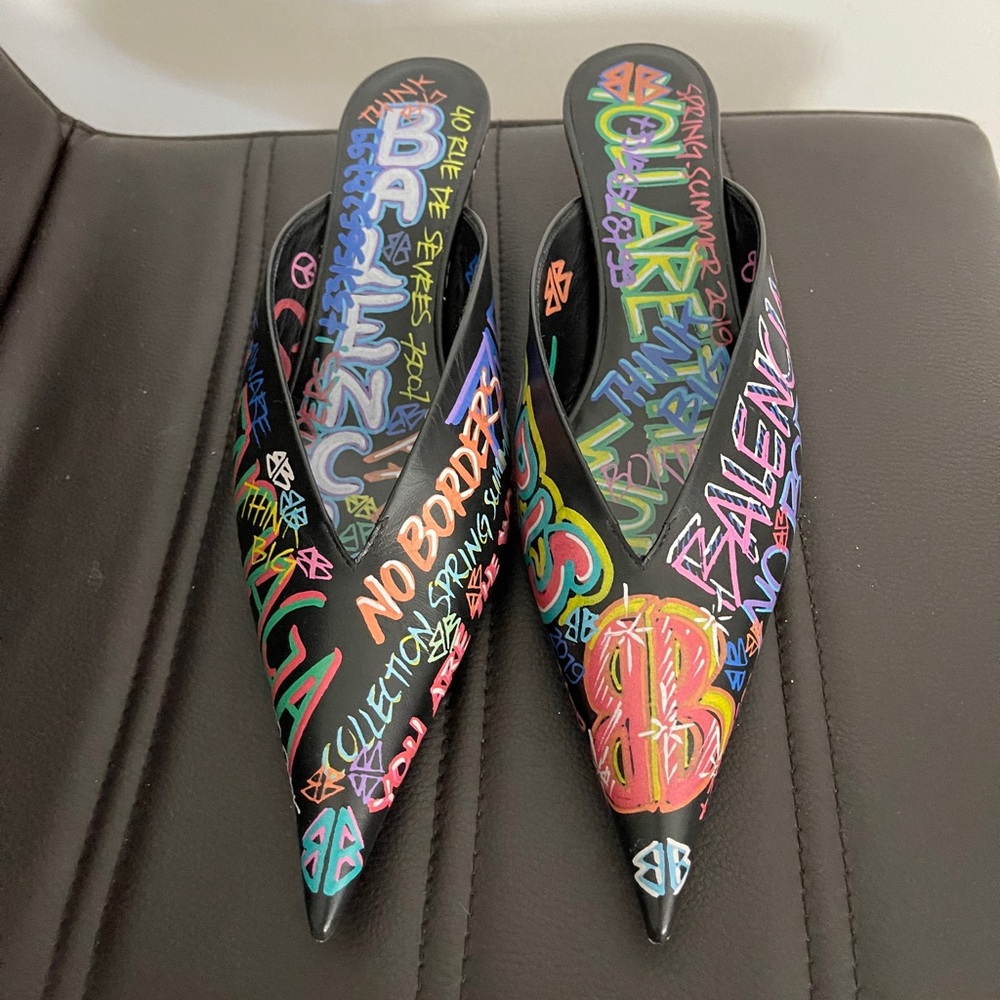 Balenciaga kitten heels